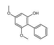 [1,1-Biphenyl]-2-ol,4,6-dimethoxy-(9CI) structure