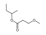 butan-2-yl 3-methoxypropanoate Structure