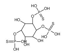 inositol 1,4,5-triphosphorothioate Structure