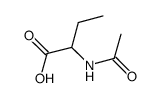 (±)-2-Acetylaminobutanoic Acid structure