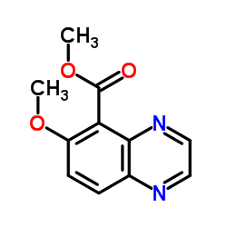 Methyl 6-methoxy-5-quinoxalinecarboxylate Structure