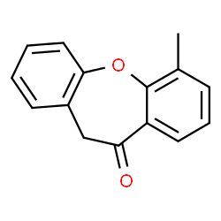 6-Methyl-11H-dibenzo[b,f]oxepin-10-one Structure