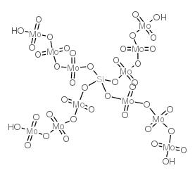 12-molybdosilicic acid Structure
