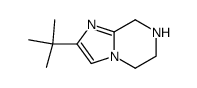 IMidazo[1,2-a]pyrazine, 2-(1,1-dimethylethyl)-5,6,7,8-tetrahydro- structure