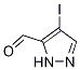 4-Iodo-1H-pyrazole-5-carbaldehyde结构式