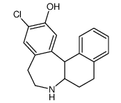(6aR,13bS)-11-chloro-6,6a,7,8,9,13b-hexahydro-5H-naphtho[1,2-a][3]benzazepin-12-ol结构式