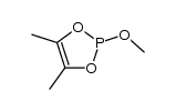 2-methoxy-4,5-dimethyl-1,3,2-dioxaphosphole Structure