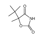 2,4-Oxazolidinedione,5-(1,1-dimethylethyl)-5-methyl-(9CI)结构式