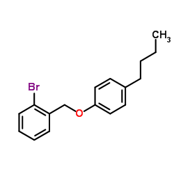 1-Bromo-2-[(4-butylphenoxy)methyl]benzene structure