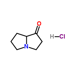 Hexahydro-1H-pyrrolizin-1-one hydrochloride (1:1) picture