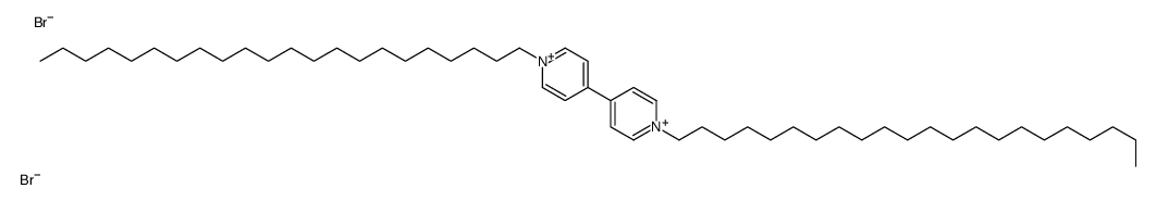 1-docosyl-4-(1-docosylpyridin-1-ium-4-yl)pyridin-1-ium,dibromide Structure