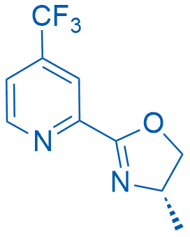 (S)-4-甲基-2-(4-(三氟甲基)吡啶-2-基)-4, 5-二氢恶唑图片