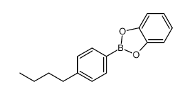 2-(4-butylphenyl)benzo[d][1,3,2]dioxaborole Structure