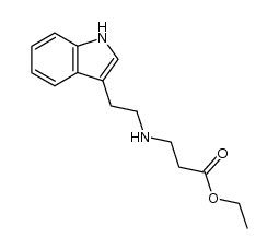 ethyl 3-((2-(1H-indol-3-yl)ethyl)amino)propanoate Structure