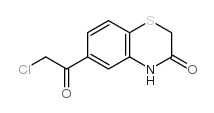 6-(2-chloroacetyl)-4H-1,4-benzothiazin-3-one Structure