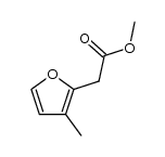 methyl (3-methylfuran-2-yl)acetate Structure