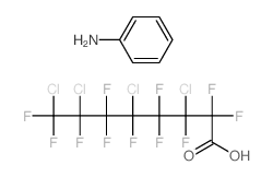 aniline; 3,5,7,8-tetrachloro-2,2,3,4,4,5,6,6,7,8,8-undecafluoro-octanoic acid picture