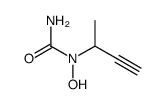 N-(3-butyn-2-yl)-N-hydroxyurea Structure