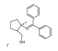 (2S)-1-Methyl-1-[N-(diphenylmethylene)]-2-hydroxymethylpyrrolidine, Hydrazonium Iodide Structure