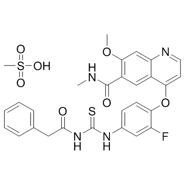 TAS-115甲磺酸盐结构式