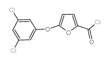 5-(3,5-dichlorophenoxy)furan-2-carbonyl chloride Structure