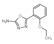 5-(2-ethoxyphenyl)-1,3,4-oxadiazol-2-amine结构式