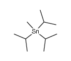 Trisisopropylmethylstannane Structure