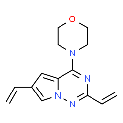 4-{2,6-二乙烯基吡咯并[2,1-f] [1,2,4]三嗪-4-基}吗啉图片