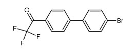 1-(4'-bromo-biphenyl-4-yl)-2,2,2-trifluoroethanone Structure