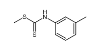 N-(3-methylphenyl)methyldithiocarbamic acid结构式