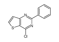 4-Chloro-2-phenylthieno[3,2-d]pyrimidine Structure