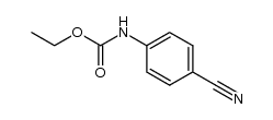 ethyl (4-cyanophenyl)carbamate结构式