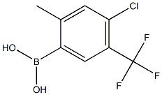 4-Chloro-5-trifluoromethyl-2-methylphenylboronic acid picture