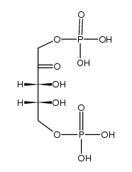 D-ribulose 1,5-bisphosphate structure