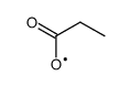 propionoxy radical Structure