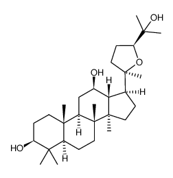 (20S)-Protopanaxadiol oxide I Structure