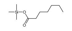 Heptanoic acid trimethylsilyl ester picture