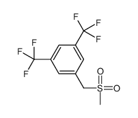 3,5-BIS(TRIFLUOROMETHYL)BENZYLMETHYLSULFONE结构式