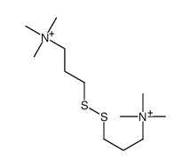 trimethyl-[3-[3-(trimethylazaniumyl)propyldisulfanyl]propyl]azanium Structure