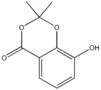 8-Hydroxy-2,2-dimethyl-4H-1,3-benzodioxin-4-one structure