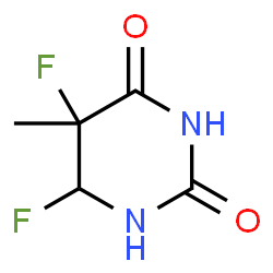 2,4(1H,3H)-Pyrimidinedione,5,6-difluorodihydro-5-methyl-(9CI) structure