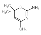 4,6,6-三甲基-6H-[1,3]噻嗪-2-胺结构式