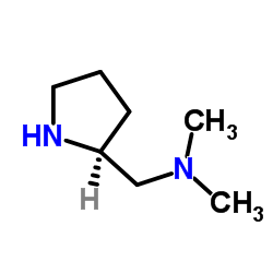 (S)-N,N-dimethyl-1-(pyrrolidin-2-yl)methanamine structure