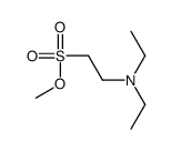 methyl 2-(diethylamino)ethanesulfonate结构式