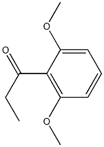 1-(2,6-DIMETHOXYPHENYL)PROPAN-1-ONE结构式