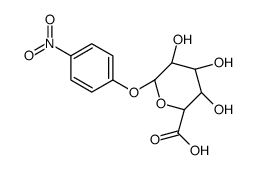 P-NITROPHENYL BETA-D-GALACTOPYRANOSIDURONIC ACID Structure