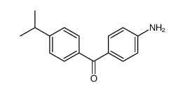 (4-aminophenyl)-(4-propan-2-ylphenyl)methanone picture