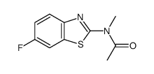 Acetamide, N-(6-fluoro-2-benzothiazolyl)-N-methyl- (9CI) picture