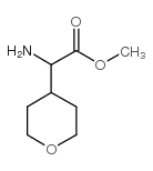 Amino-(tetrahydropyran-4-yl)acetic acid methyl ester Structure