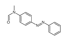 N-methyl-N-(4-phenyldiazenylphenyl)formamide Structure